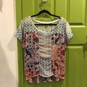 Cute patterned top
